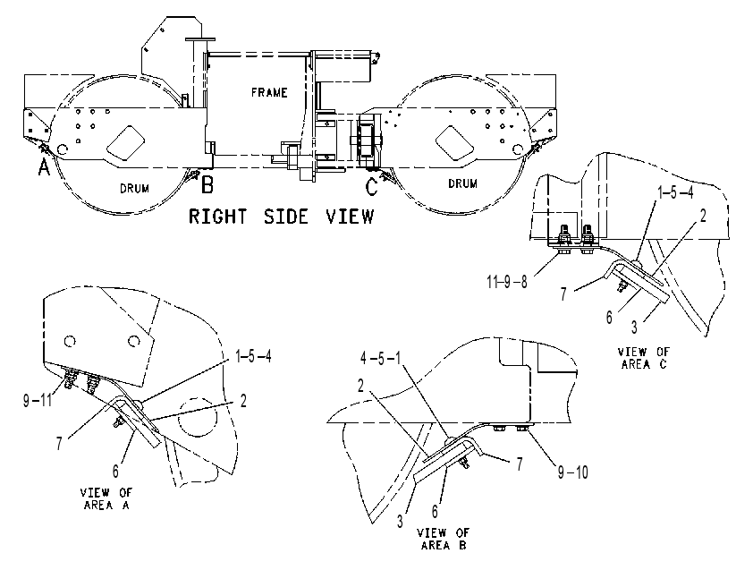SCRAPER GP-SMOOTH DRUM 1171630 CAT