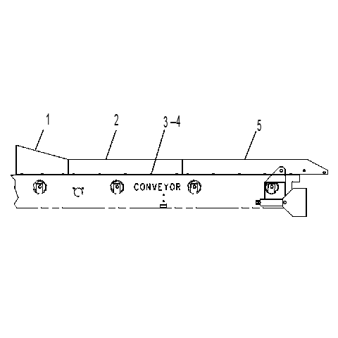 COVER GP-CONVEYOR 1119830 CAT