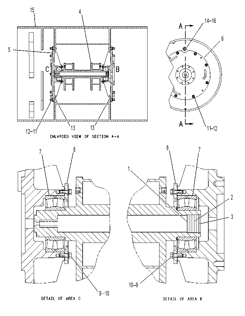 DRUM GP-PADDED 1123196 CAT