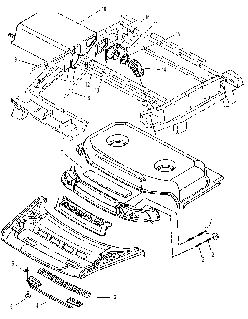 HEATER & AIR CONDITIONER GP 1165686 CAT