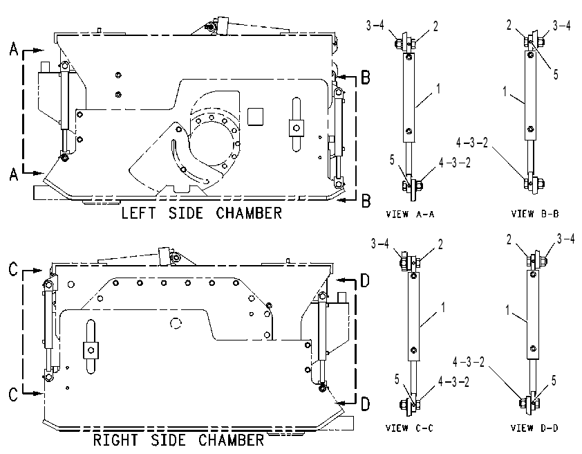 CYLINDER & MTG GP-SIDE PLATE 1129873 CAT