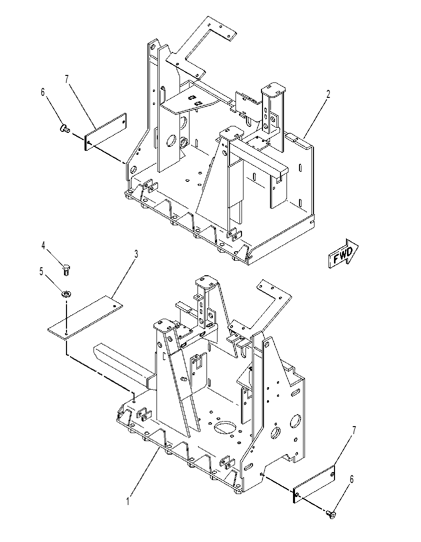 FRAME GP-SCREED 1100993 CAT