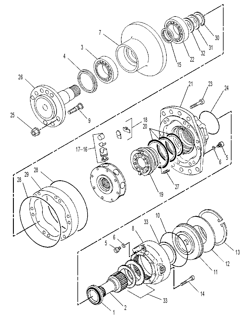 MOTOR GP-HYDRAULIC 1034943 CAT
