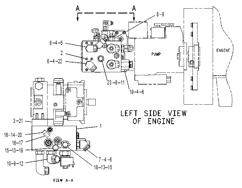 VALVE & MTG GP-VIBRATORY 1043937 CAT