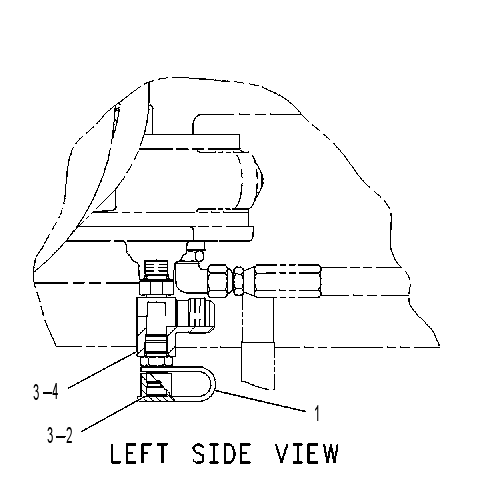 Соединение топливопроводов 4P2182 CAT
