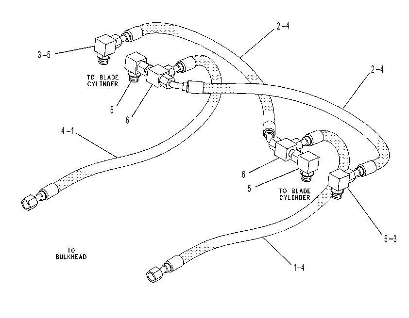 LINES GP-BLADE CYLINDER 1112033 CAT