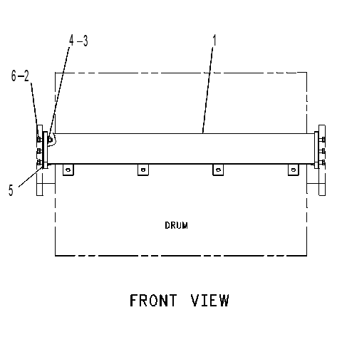 BUMPER GP-DRUM 1119815 CAT