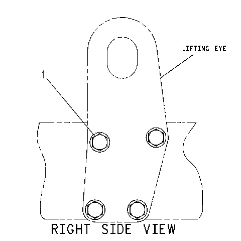 FASTENER GP-LIFTING 1176825 CAT