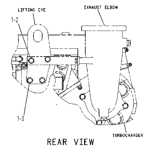 FASTENER GP-LIFTING 1176832 CAT