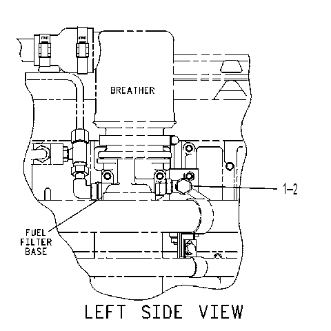 PLUG GP-FUEL FILTER LINES 1212118 CAT