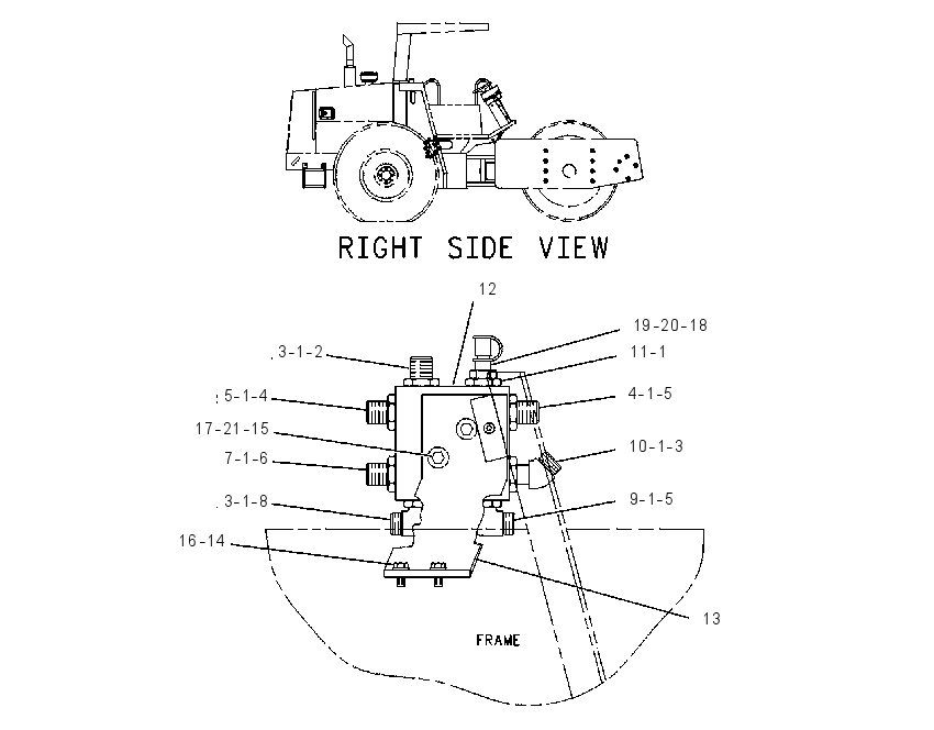 VALVE & MTG GP-MANIFOLD 1170696 CAT
