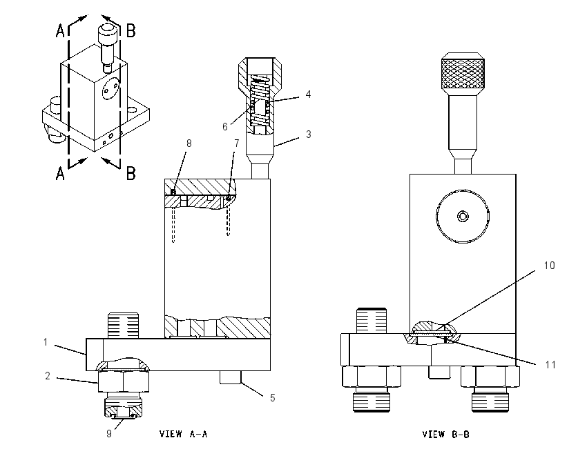 Клапан 8U5873 CAT