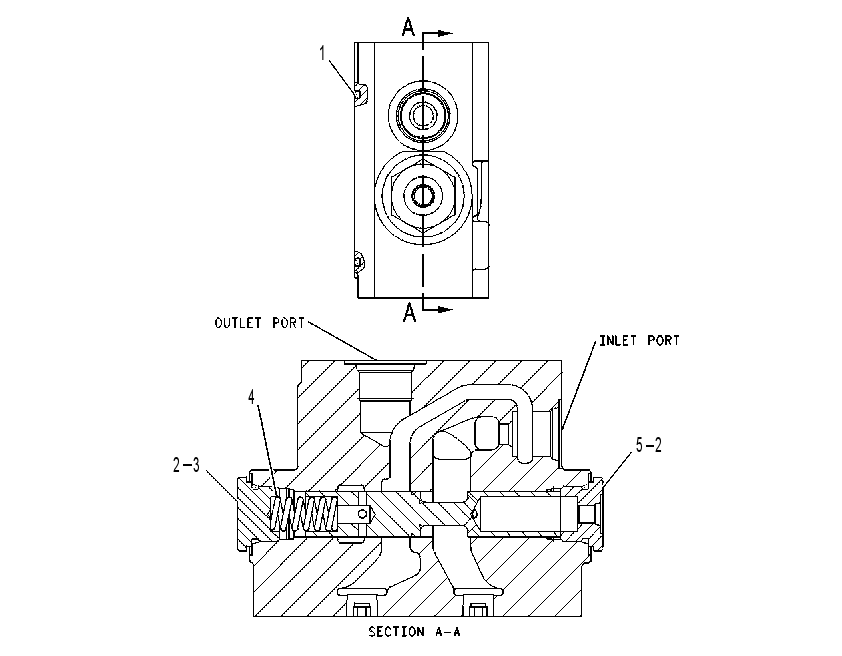 VALVE GP-FLOW CONTROL & RELIEF 1043889 CAT