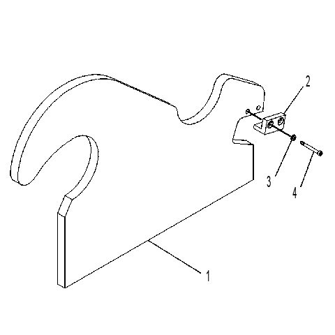 HINGE GP-QUICK COUPLER 1130056 CAT