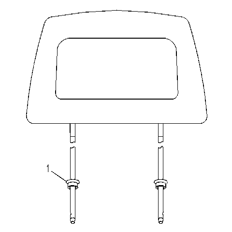 HEADREST AS-SEAT 1111942 CAT