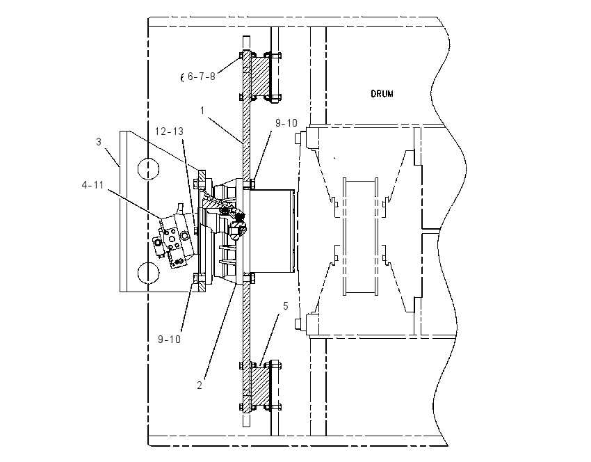 DRIVE GP-DRUM 1165511 CAT