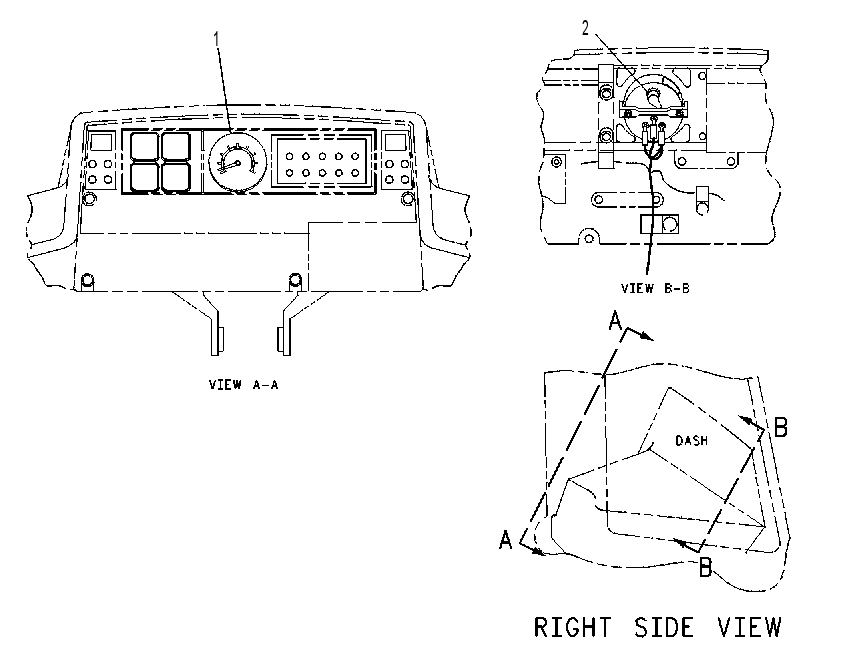 SPEEDOMETER GP 1160934 CAT