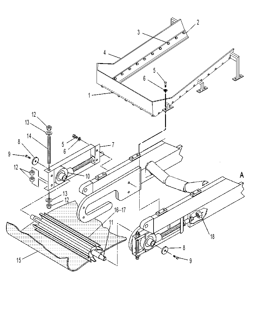 CONVEYOR GP-SECOND STAGE 1031928 CAT