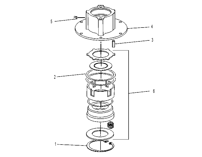 BRAKE GP-SWING 8U2536 CAT