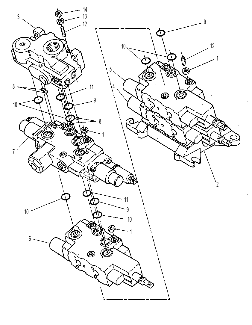 VALVE AS-REMOTE 1084093 CAT