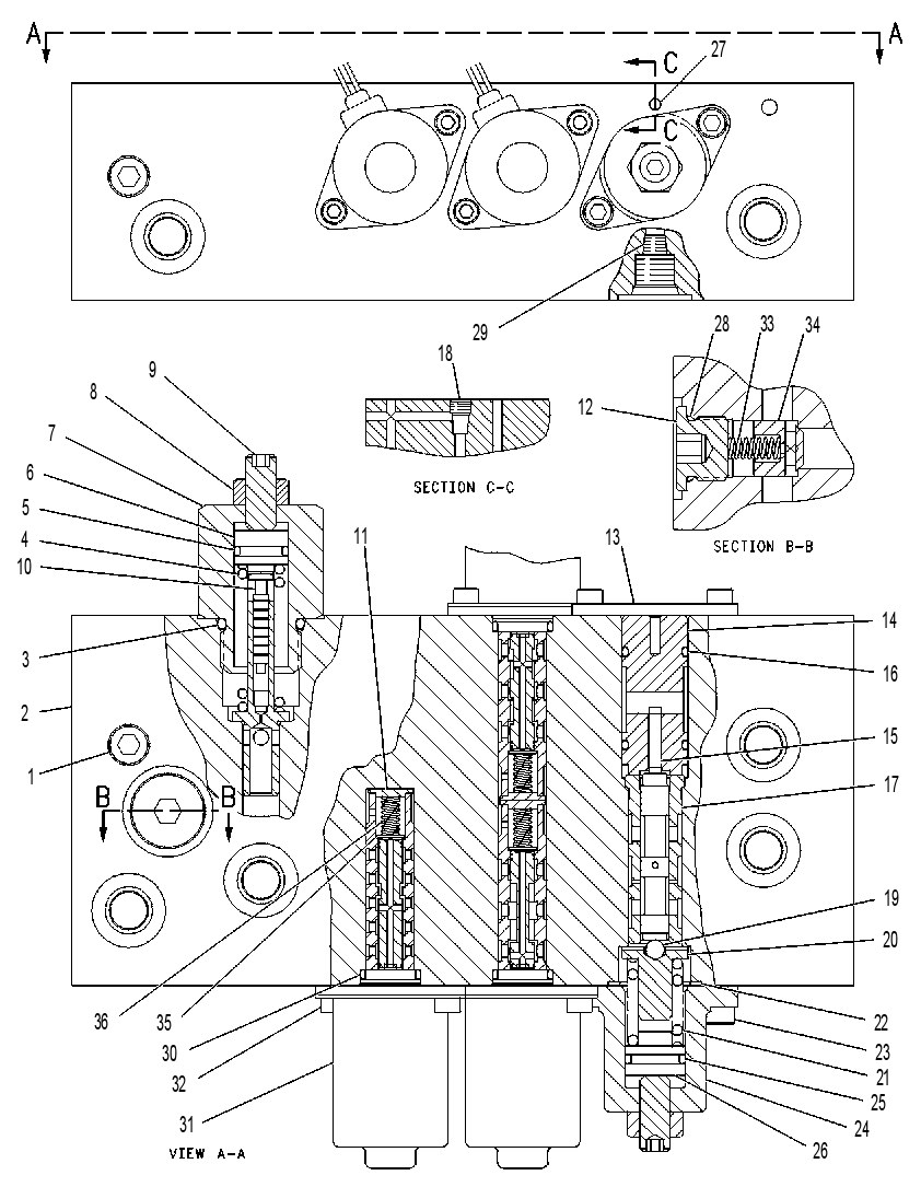 VALVE GP-MANIFOLD & REDUCING 1211437 CAT