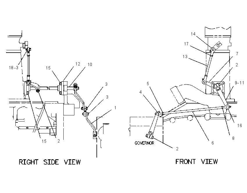 CONTROL GP-CARBURETOR 4P6942 CAT