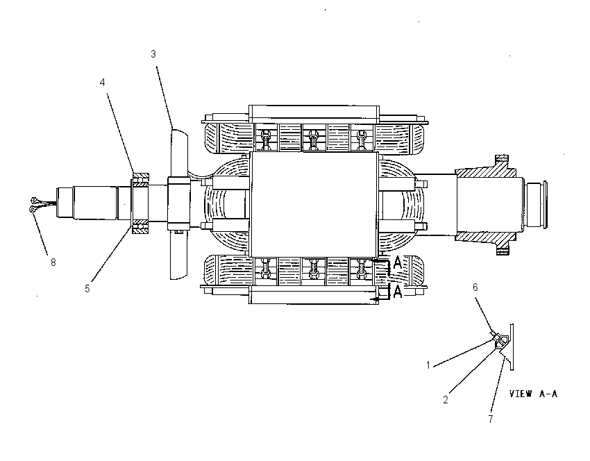 Ротор в сборе 4W1857 CAT