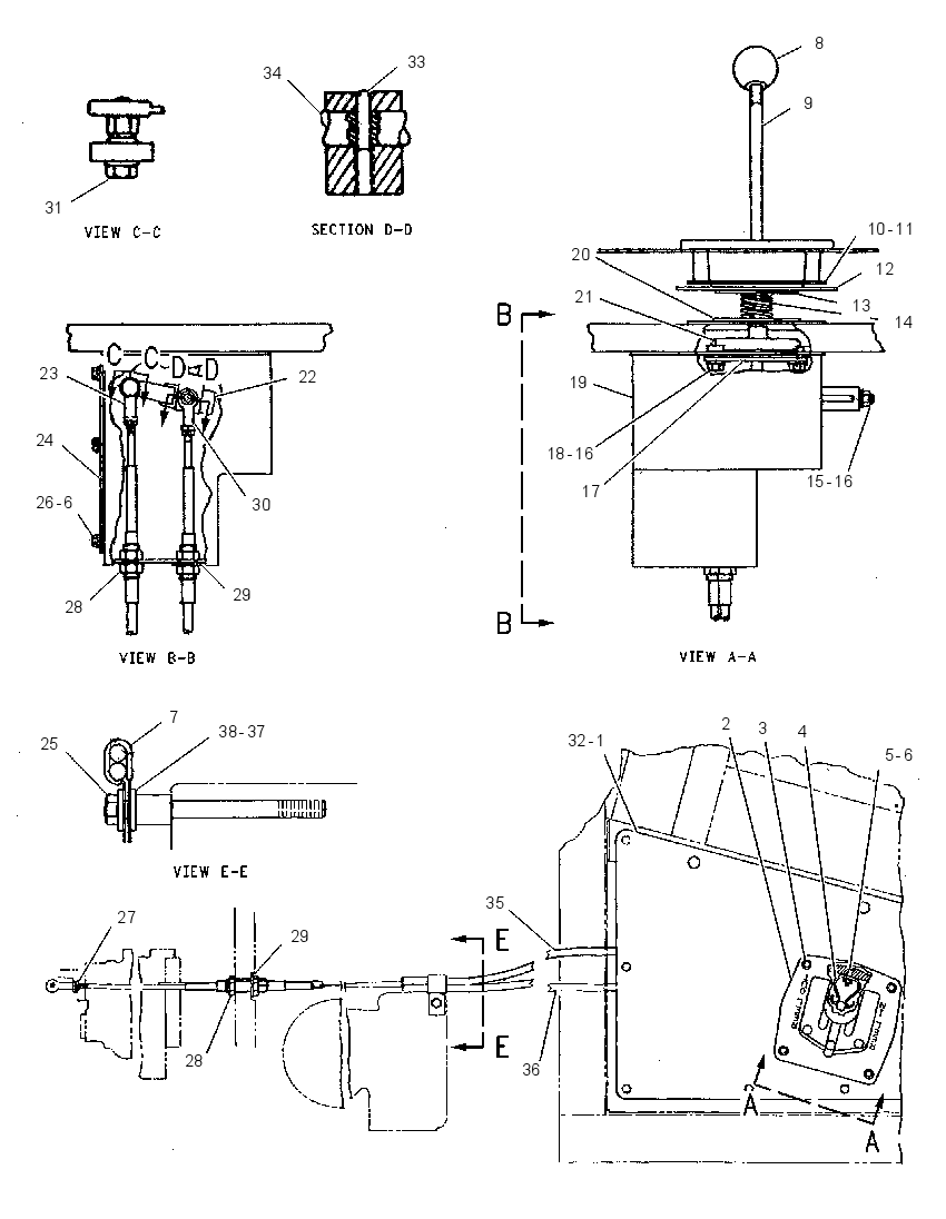 CONTROL GP-TOWING WINCH 1104650 CAT
