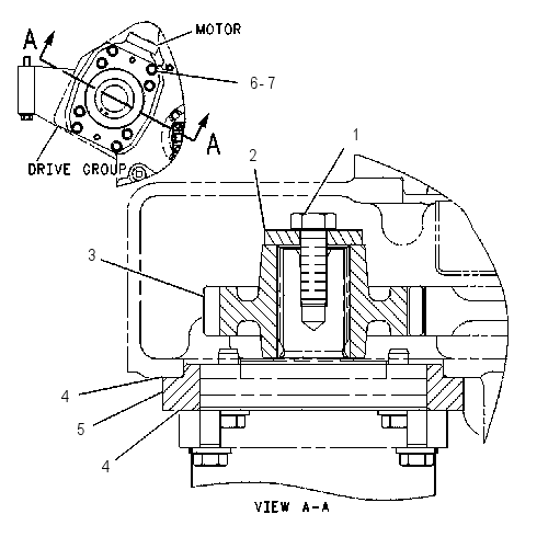 MOUNTING GP-MOTOR 1114669 CAT
