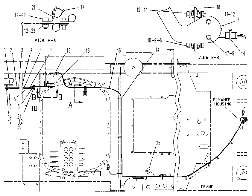 WIRING GP-3 POINT HITCH 7I3410 CAT
