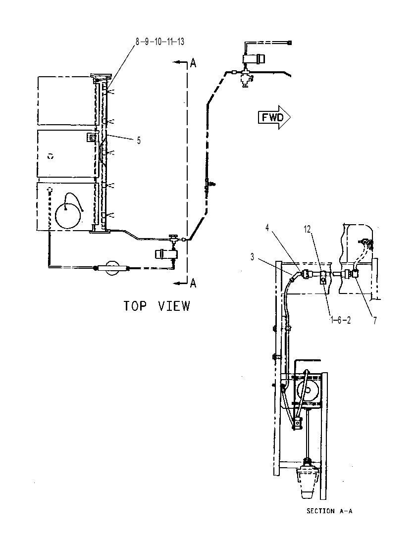SPRAY BAR AS 1022225 CAT