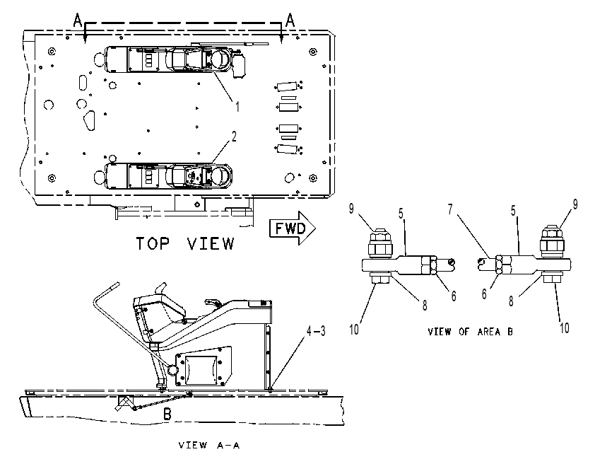 Консоль оператора 4I3305 CAT