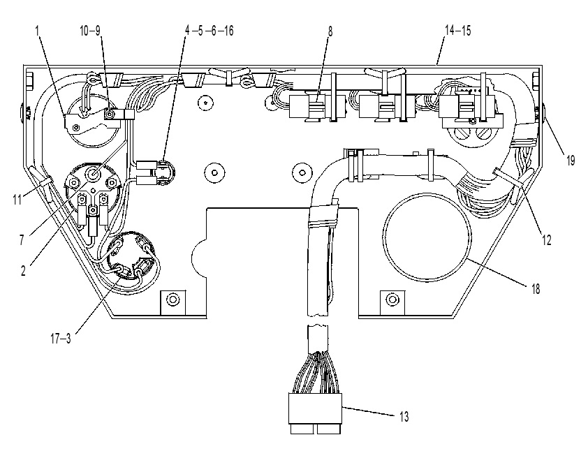 CONSOLE GP-INSTRUMENT 1179982 CAT