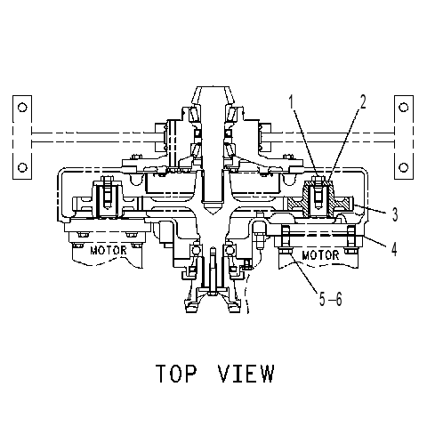 MOUNTING GP-MOTOR 1114670 CAT