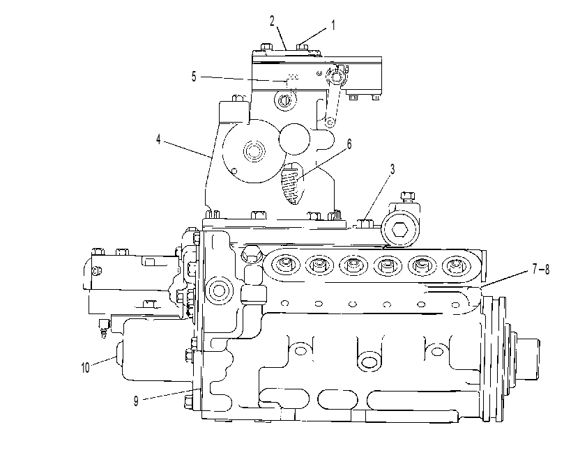 PUMP GP-GOV, FUEL INJ & TFR 1083698 CAT