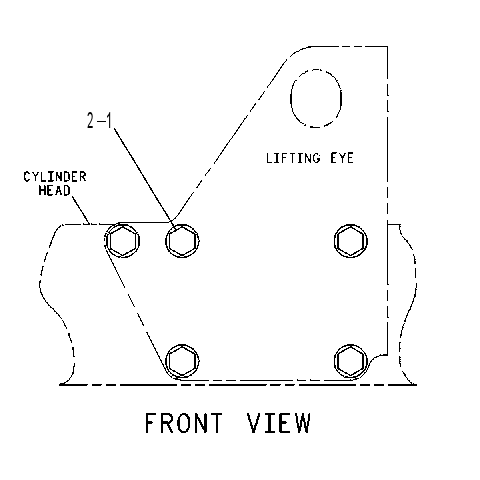 FASTENER GP-LIFTING 1136169 CAT