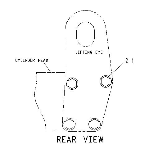 FASTENER GP-LIFTING 1136170 CAT