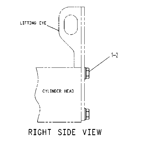FASTENER GP-LIFTING 1173477 CAT