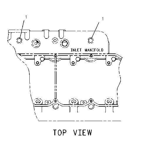 FASTENER GP-INLET MANIFOLD 1171681 CAT