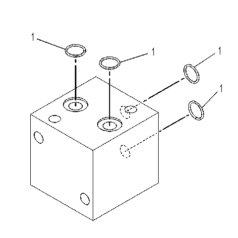 BODY GP-VALVE 1230171 CAT