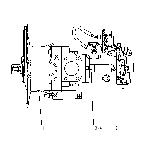 PUMP GP-MAIN & SWING 1112053 CAT