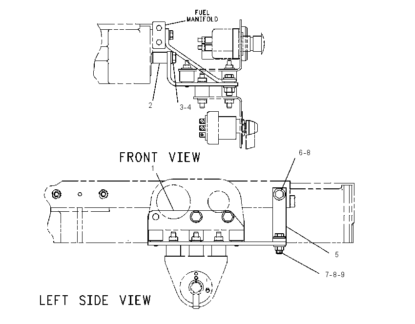MOUNTING GP-INSTRUMENT 1248901 CAT