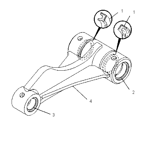 LINK & BEARING AS 1234259 CAT