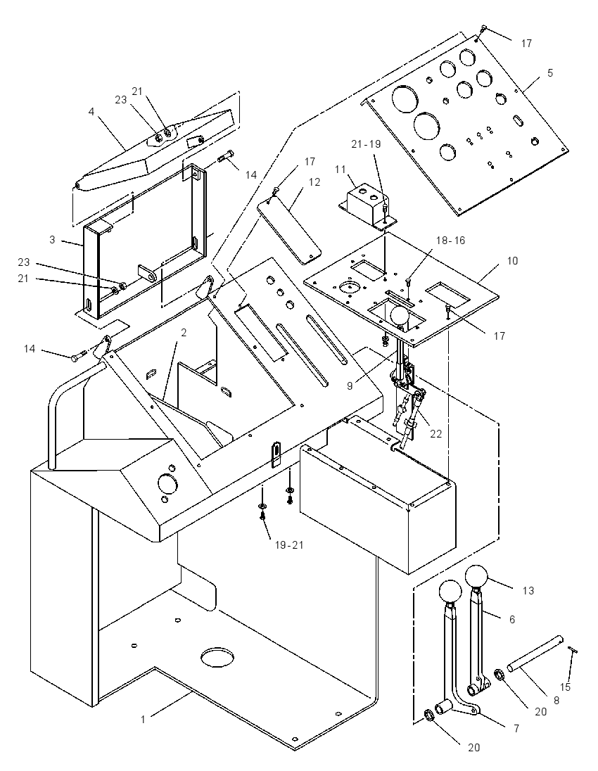 CONSOLE GP 6R4013 CAT