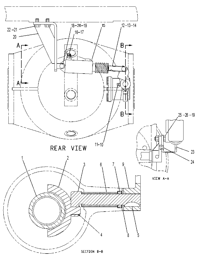LOCK GP-DIFFERENTIAL 1165071 CAT