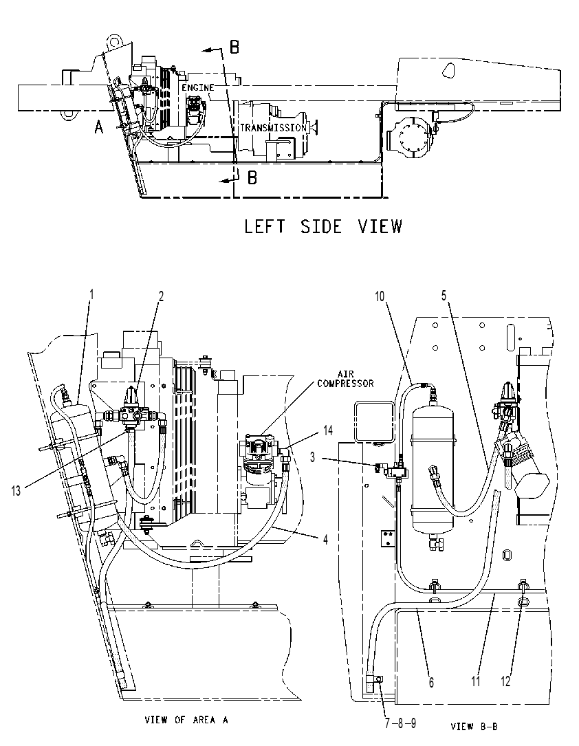 LINES GP-DIFFERENTIAL LOCK 1180326 CAT