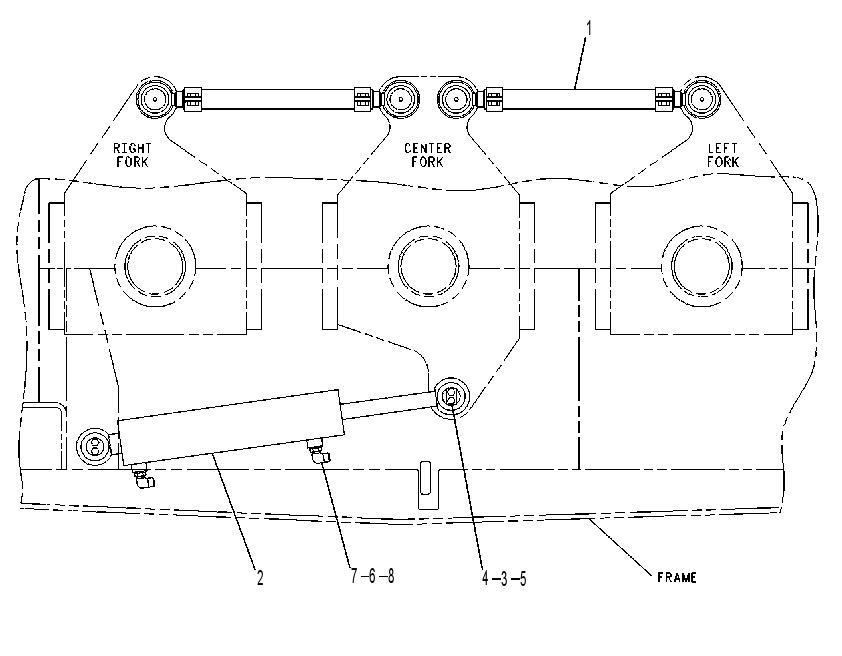 CYLINDER & TIE ROD GP-STEERING 1165086 CAT