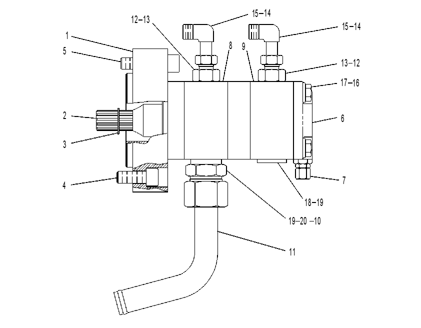 PUMP & MTG GP-STEERING 1165089 CAT