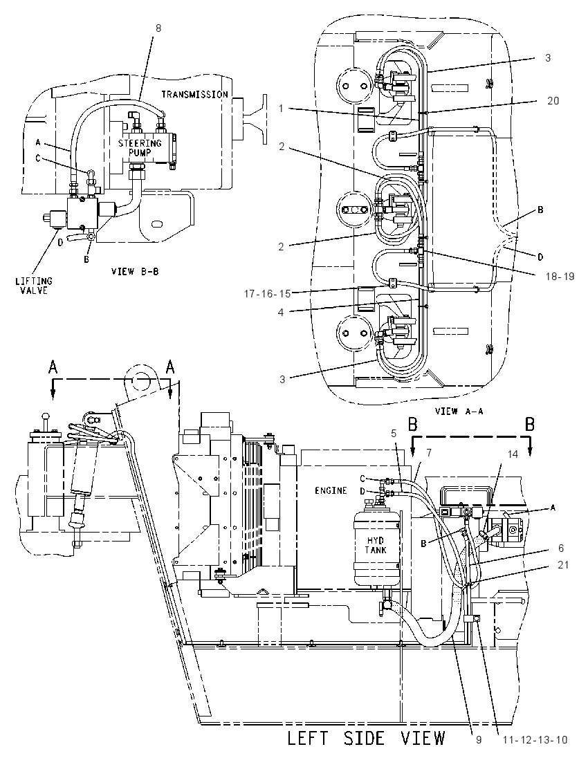 LINES GP-LIFTING 1165091 CAT