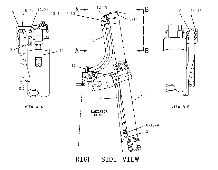 CYLINDER & LINES GP 1043150 CAT